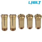 LABLT 5Pcs 5C 1/16" Emergency Brass Collet Lathe Milling Holder High Precision