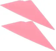 ETHZZLE 2pcs Car Film Installation Tool with Precision Triangular Tip Scraper for Efficient Window Tinting and Vinyl Decal Removal Durable Plastic Design for Easy Use