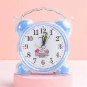 Small Cute Alarm Clock with Multiple Alarm Options for Bedroom Bedside Office