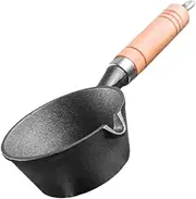 ABOOFAN Mini Hot Oil Pan Butter Sauce Pan Pancake Griddle Milk Pan Butter Melting Pot Turkish Coffee Maker Turkish Coffee Machine Iron Pan Baby Japanese-style Induction Cooker Cast Iron