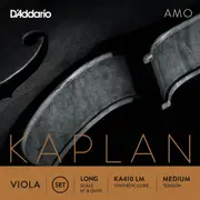 D'Addario Kaplan Amo Viola String Set, Long Scale, Medium Tension