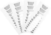 GLSTOY Guitar Sticker Decals Set 4 Sheets Guitar Fretboard Stickers Self-adhesive Music Instrument Decors