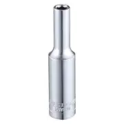 Westward Socket, Steel, Chrome, 4 mm 53YR30 Westward 53YR30 4mm 0194484304324