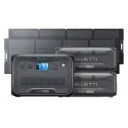 BLUETTI AC300+2*B300K+2*350W Solar | Home Battery Backup