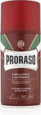 Proraso Shaving Foam Moisturising & Nourishing She Butter for Tougher Stubble...