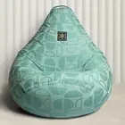 Bean Bag Sofa Chair Cover Only Organic Cotton 3XL Home Decor For Gift