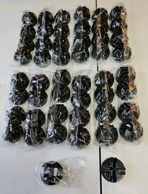 (50) Pcs Wire Cube Plastic Connectors Wire Grid Cube Organizer Connectors NOS