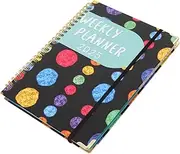 TEMPNAP Monthly Planner Notepad Coil Notebook Academic Year Agenda for Note Taking Journaling and Creative Writing Stylish Design for Enhanced Productivity and Organization