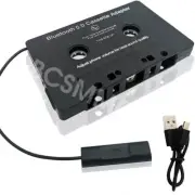Bluetooth Car Audio Cassette Tape Converter Adapter Hands-free Player MP3 CD