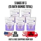 15pc Lavender Bath Bombs Natural Fragrance Bubble Spa Fizzy Moisturizing Fizzies