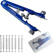LFGKeng Watch Spring Bar Plier Tool Kit, Spring Bar Tweezer, Watch Band pliers with Robust 8 Alloy Steel Pins, Watch Band Pins Replacement Tool for Watch Wrist Bands Strap Removal Repair Set(Blue)