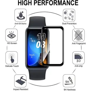 Huawei Band 8 3D曲面滿版 保護貼 隱形高透清晰適用華為 Huawei Band 8 智能手環保護膜