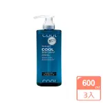 【KUM 熊野】日本熊野清涼沐浴乳600ML(3入)