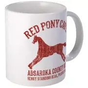 11oz mug Longmire Red Pony Cafe - Ceramic Printed Coffee Tea Cup Gift