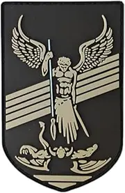 [RAILONCH] Kill Demons God Hook and Loop Morale Military Patches PVC Tactical Patch Morale Patch for Caps Bags Vests Military Uniforms