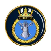HMS Ultimatum, Royal Navy Pin Badge
