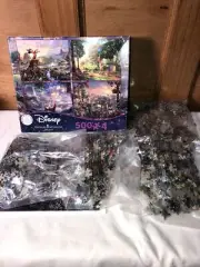 Thomas Kinkade Disney Collection 4 in 1 Jigsaw Puzzle Set 500 Pieces each