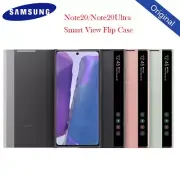 Official Original Samsung Note20/20U5G Smart View Cover Mirror Flip Leather Case