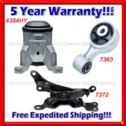 K732 Fit 2011-2014 Nissan Quest 3.5L Engine Motor & Trans Mount Set 3PCS