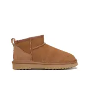 Yellow Earth Unisex Classic Ultra Mini Ugg Boots Chestnut (US M8/W9)