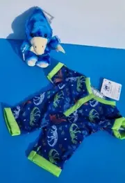 BUILD A BEAR Pterodactyl Mini Beans Dino Bean Dinasor With Sleeper BNWT