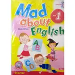 [BOOKNET博客網書店] «全新美語學習書»MAD ABOUT ENGLISH定價796再做59折特惠(4書4CD)