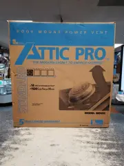 Attic PRO Fan 1130 CFM Mill Power Roof Mount POWER VENT MD105 LESLIE LOCKE