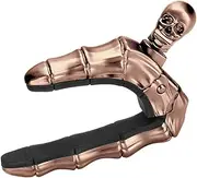 Guitar Capo, Guitar Clip Quick-Change Capo Clamp, Capo Electric Guitar, Capo Guitar Metal Wood, Skull Finger Shape Guitar Capo Compatible With Multiple Instruments For Guitars Ukulele Mandolin Banjo