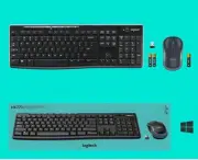 Logitech MK270 Full-size Wireless 2.4G Membrane Keyboard and Mouse Bundle PC/MAC