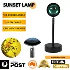Sunset Lamp Projection Light 180° Rotatable LED USB Romantic Projector