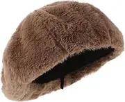 [DEARMAMY] Beret Hat for Women Decorative and Comfortable for Parties Everyday and Painting m Khaki