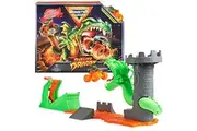 Monster Jam, Dueling Dragon Playset with Exclusive 1:64 Scale Dragon Monster Truck, Kids Toys for Boys Ages 3 and up
