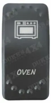 Oven Laser Etched Rocker Switch