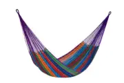 NNEDSZ Size Outoor Cotton Mayan Legacy Mexican Hammock in Colorina