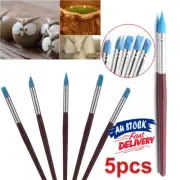 5pcs Silicone AC1141 Rubber Clay Modelling Tools Carving Polymer Fimo Sculpting