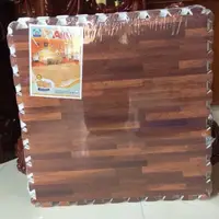 在飛比找蝦皮購物優惠-批發木紋泡沫地毯 (1 個 6 〜 e2m 正方形的行李箱)