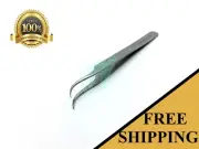 1 Eyelash Extension Tweezer StrONG Curved Stainless Steel