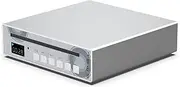 SMSL PL100 HiFi CD Playe Headphone Amplifier Uilt-in 2nd PLL Circuit CS43131 Decoder Chip Supports Connection to MQA DAC RCA/3.5mm Headphone Output Jack/Optical/Coaxial Digital Output（Silver）