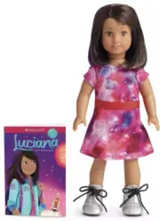 NIB American Girl Luciana Vega Mini Doll with Mini Book NEW!