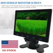 Mini 7" Portable CCTV Security Monitor DSLR Raspberry Pi PC Display AV VGA HDMI