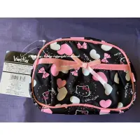 在飛比找蝦皮購物優惠-Hello Kitty凱蒂貓化妝包 多功能收納包 萬用包-正
