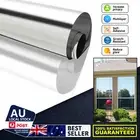 50X400cm Glare Heat Reduction UV Blocker Window Film Privacy One Way Mirror NEW