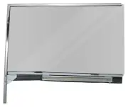 1955-57 2-Door Hardtop/Convertible Door Glass Assembly LH Grey Custom Tint