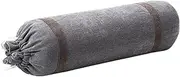 Yoga Bolster Pillow with Carry Handle Removable Cover Easy to Clean Yoga Accessories Cushion