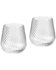 Wedgwood Set of 2 Vera Wang Swirl Tumblers