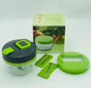 3 in 1 Manual Food Processor Vegetable Chopper dicer for onions garlic fruit ...