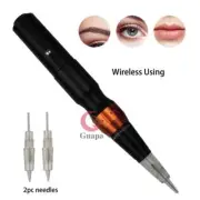 Electric Wireless Tattoo Machine Pen Machine with 4 Levels Speed for Tattoo Brow