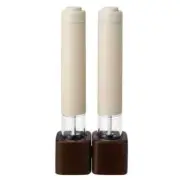 RÉCOLTE RMM-1 ELECTRIC SALT PEPPER MILL MINI CREAM WHITE RECOLTE JAPAN NEW