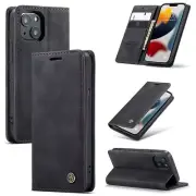 Protection Case for Apple IPHONE 13 Mini Case Flip Cover Case Cases, Black