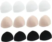 [Baluue] Breast Pad Inserts Soft Small Bra Pads Inserts for Bathing Suit Bra Pads Sports Bra Pads Inserts Sweat Bra Inserts Padding Pad Cleavage